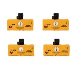 Shopdop COCOYAYA Coco Smoker Flat Hookah Coconut Coal 250g - 30pcs (Pack of 4) | Odorless | Tasteless | Environment Friendly Shisha Charcoal