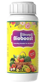 Aryabio Bioboost Liquid 250ml Aloevera Seaweed and Protein Fertilizer best Organic immunity booster for plants all round growth stimulant (liquid)