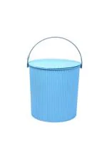 Lofa Blue Polyurethane and Plastic Multiuses Round Bucket