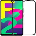SM Styles Edge To Edge Tempered Glass for Samsung F22 (Pack of 1)