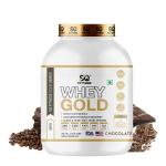 SQ FITNESS (4.4 LBS) WHEY GOLD| Chocolate Flavour | Protein 25 G|BCAA 5.5 G |Carbohy 4.6 G |Sugar 1.4 G | Calories 123 G (Chocolate, 2kg)