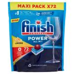 Finish All in One Powerbal Dishwasher Tablets 72's Lemon