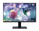 Acer V227Q 21.5 Inch Full HD IPS LCD Monitor with LED Back Light I Adaptive Sync I 250 Nits Brigtness I Eye Care I TCO & Energy Star Certified I 1xHDMI 1xVGA with VGA Cable I Stereo Speakers| Black| 3 Year Warranty| Computer Monitor.