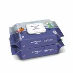 Bumtum Baby Gentle 99% Pure Water Soft Moisturizing Wet Wipes With Lid | Aloe Vera & Chamomile Extracts | Paraben & Sulfate Free (Pack of 2, 72 Pcs. Per Pack)