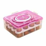 32 Grid Eggs Storage Box, Large Capacity Egg Box, Egg Carrier Container