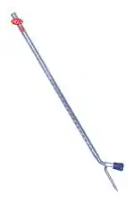 Pasco Borosilicate Glass Burette With Graduation Marks And Spout For Multi Purpose Use, 25 Ml