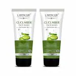 L'avenour Cucumber Face Wash for Men & Women, Cooling Effect, Reduce Scars, Pore Cleansing, Clear Excess Oil, Acne Control | SLS & Paraben Free Facewash - 115ml (Pack of 2)