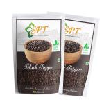 SPT- SHREE PARSHWA TRADERS | Black Papper 1Kg (500Gm x 2) | Aromatic Spice for Culinary Delights | Black Pepper/Kali Mirch by Shree Parshwa Traders | Bold and Aromatic Spice for Culinary Delights - 100% Natural Kali Mirch/Black Pepper