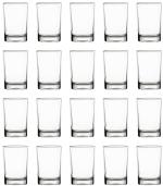 Adaraforever High Ball Tea Glass Set of 18 Crystal Clear Tea Cups Chai Gasses Coffee cups Set of 6