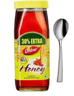 Dabur Honey - World's No.1 Honey Brand - 1 Kg (Get 30% Extra) with Stainless Steel Spoon
