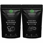Gourmax Herbed Cheese Makhana & Tangy Tomato Roasted and Flavoured Makhana 75g (Pack of 2)