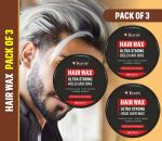 KURAIY 100% Pure Strong Hold Hair Wax Non-sticky & Matte finish, Hair Wax  (100 g)