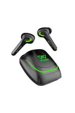 Wings Phantom 760 Black Wireless Earphones With Low Latency Bluetooth 5.3 Tws Gaming Airpods