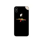 GADGETSWRAP Printed Vinyl Skin Sticker for Apple iPhone X/Xs - AK 47 Colors