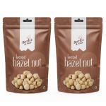 Berries & Nuts Jumbo Hazel Nuts 400 Grams Pouch | Hazel Nut Kernels | 2 Pack of 200 Grams