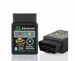 CAREFLECTION - Advanced OBD Bluetooth Auto Scanner OBDII 2 (1 Year Warranty) Car ELM 327 Diagnostic Tool Scanner Interface Supports All OBD2 Protocols Compatible Indian Asian Car
