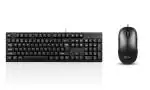 Enter Easy Click Wired Keyboard + Click Wired Mouse Combo (Black)