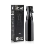Maycreate Black Plastic Empty Mist Water Spray Bottle