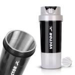 Vector X Thunder Steel Shaker Bottle For Protein Shake With Material Grade 0.5 Non Toxic