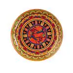 KOLOROBIA Truck Art Wall Plate| Decorative Wall Plate |Home Decoration | Living Room| Bedroom| Office Décor -8 Inch