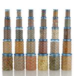 Atman Multicolor Plastic Storage Containers ,Pack of 30