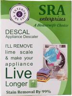 Sra Enterprises Descal Appliance Descaler Powder Remove Lime Scale And Make Your Appliance Live Longer (Pack Of 8)
