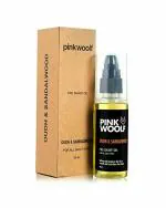 Pink Woolf Pre-Shave Oil | OUDH & SANDALWOOD | Provides Razor Glide for a Smooth Shave | Create a Protective Layer to Prevent Shaving Irritation and Razor Burns | 50 ml
