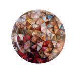 KOLOROBIA Nacre Mother of Pearl Wall Plate| Decorative Wall Plate |Home Decoration | Living Room| Bedroom| Office Décor -10 Inch