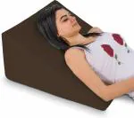 PumPum Brown Bed Wedge Pillow Ideal for Sleeping, Reading, Rest or Elevation