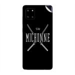 GADGETSWRAP Printed Vinyl Skin Sticker for Samsung Galaxy Note 10 Lite - The Walking Dead Team Michonne