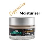 mCaffeine Cappuccino Coffee Face Moisturizer with Vitamin E 50ml |Lightweight Moisturization | Tones Skin | Made with Almond Milk
