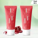 Glamroot Pomegranate Skin Brightening Cream Facewash | For Instant Glow | Pack of 2
