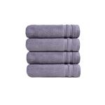 TRIDENT Purple Ash Luxury Hotel Collection 100% Cotton 625 GSM Hand Towel (4-Piece)