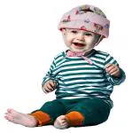 Baby Fall Protector, Baby Safety Helmet for Crawling and Walking, Baby Head Guard for Boys and Girls (Pink)