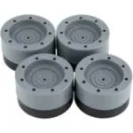 Lumber home and kitchen Anti-Vibration Rubber Lift for Washing Machines, Anti-Vibration Rubber, Washing Machine, Stand, Foot Soundproofing Pad, Stackable Use, Refrigerator/Sofa/Table/Bed, Vibration Reduction, Height 4 PCS