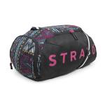 Strabo Unisex Black Sports Duffel Bag 28 L