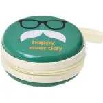 StealODeal Blue Aluminium Zipper Headphone Case