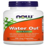 NOW Foods, Water Out, Fluid Balance, 100 Veg Capsules