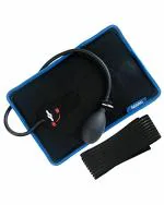 AGARO Cold Ice Compression Wrap, 2 In 1 Ice Gel Pad with Air Compression Therapy Pad Black