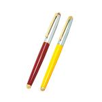 Auteur Focus Multicolor Brass Yellow Ink Fountain Ink Pen (Pack Of 2)