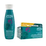 Jolen New York Ultra Light Body Lotion 200ml &Creme Bleach with Turmeric and Aloe Vera 40g - Combo