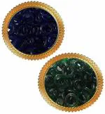 Pmw - Chitti Gajulu - 108 Bangles - Small Pooja Bangles - Small Bangles for Lakshmi Pooja - 2 Sets - Blue + Green