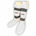 USI UNIVERSAL Shin Pads with Instep (850) (S, White)