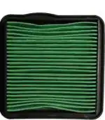 Ojenda Black, Green Plastic, Paper Motorcycle And Scooter Air Filter For Honda Shine
