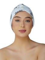 Rangoli 100% Cotton Jaguar Hair Towel Wrap for Women - 400 GSM | Ultra-Soft, Super Absorbent Hair Dryer Towel - Perfect for Salon, Travel, and Everyday Pampering l Grey