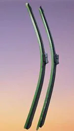 Paanjo Natural Rubber Front Wiper Blade For Skoda Fabia (Pack Of 2)