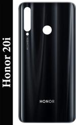 PURPLESAVVY Midnight Black Fiber Back Panel For Honor 20I