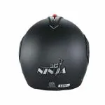 Studds NINJA 3G Flip Up Full Face Helmet with Double Visor(Matt Black, XL)