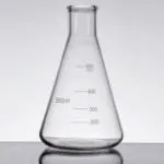 ABGIL Borosilicate Glass Conical Flask Capacity - 500ml each - Set Of 4 Units - Erlenmeyer Narrow Mouth