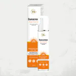 VLARC Kumkumadi Ubtan Sunscreen SPF 50 Aqua Gel, PA++++, Lightweight, No white-cast for Broad Spectrum & Blue Light Protection for Unisex (Pack Of 4 _ 50 ML Each)